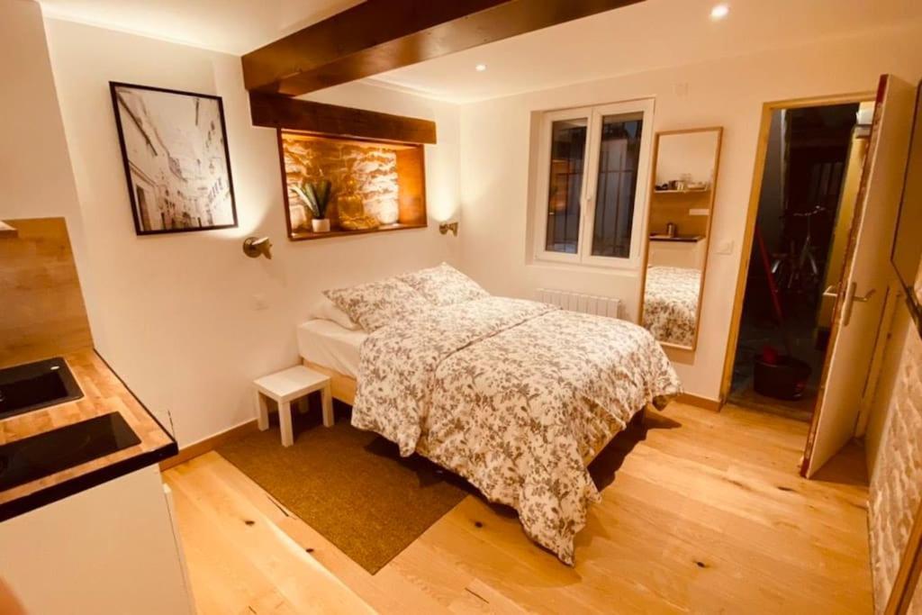 Studio Renove Avec Patio, Coeur Du Centre Ville เบอซองซง ภายนอก รูปภาพ